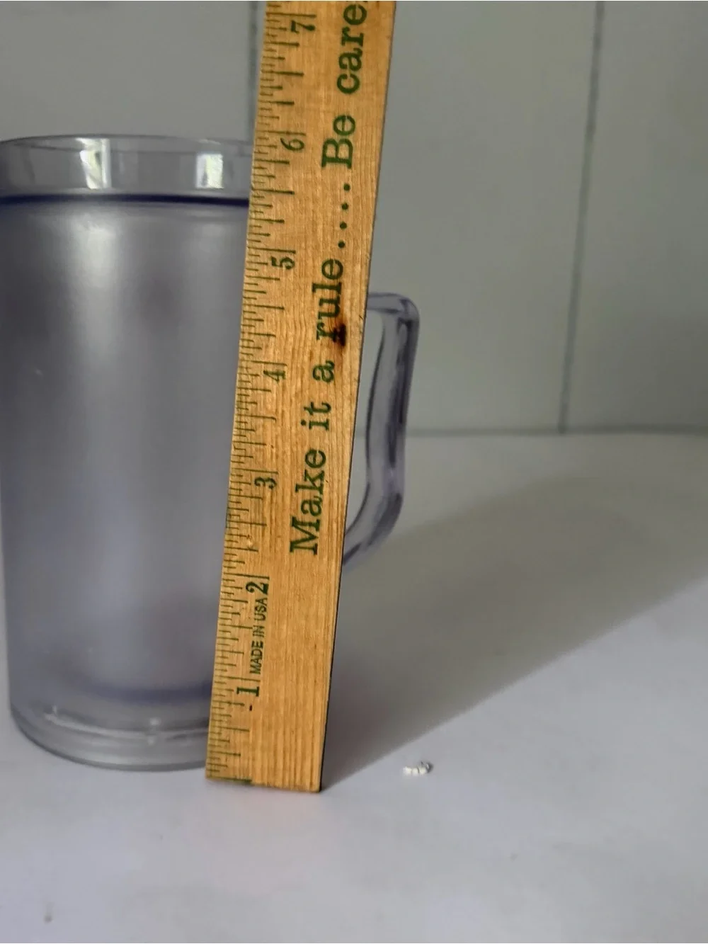 2002 Austin Powers New Line Productions Graphic Icy Plastic Mug  Collectible Cup